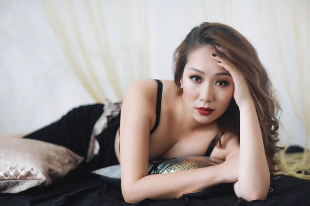 Sự gợi cảm bất ngờ của người đẹp Ngô Phương Lan (Ảnh: Nguyễn Bảo Ngọc).