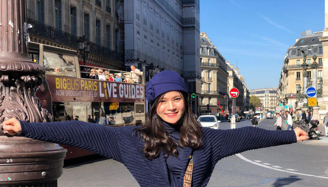 Tiết lộ bí mật về BTV Thu Hương VTV với David Beckham tại Paris