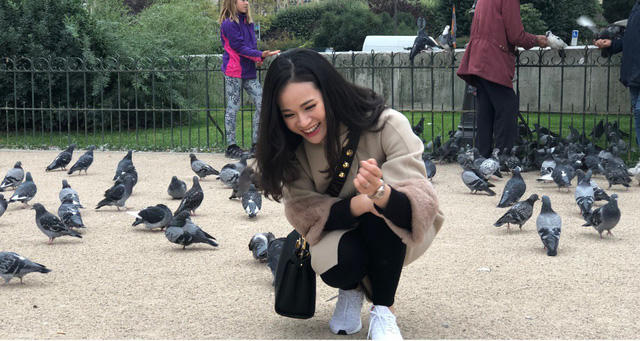 Tiết lộ bí mật về BTV Thu Hương VTV với David Beckham tại Paris