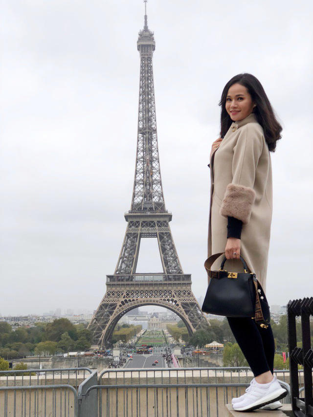 Tiết lộ bí mật về BTV Thu Hương VTV với David Beckham tại Paris