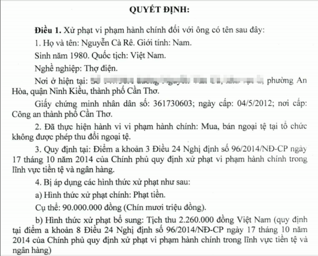 Quyết định xử phạt gây nhiều ý kiến trái chiều