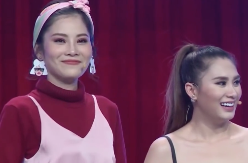 Nam Anh - chị gái của Nam Em bất ngờ trở thành người chơi trong chương trình mà Trường Giang làm MC.