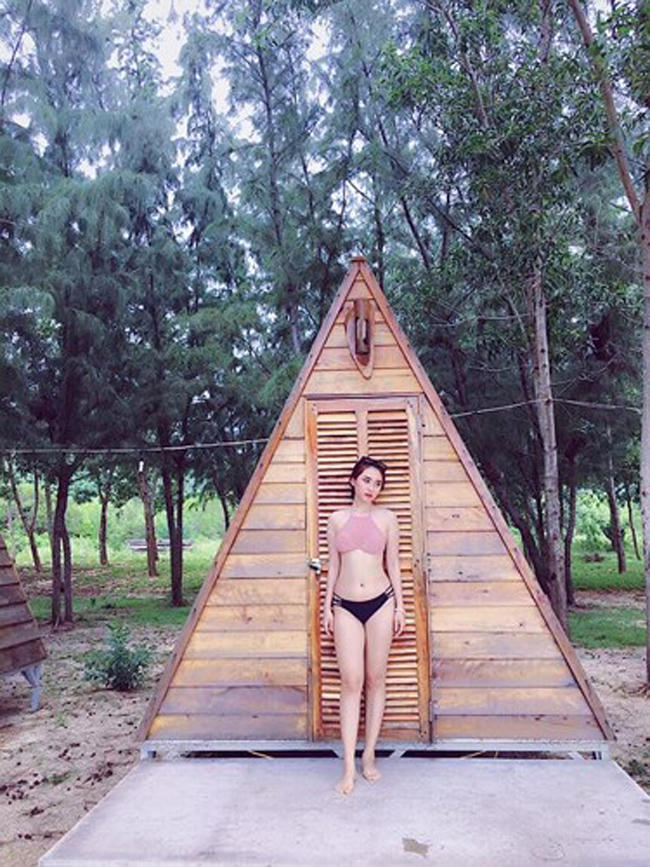 dung nhan hap dan cua "ban gai tin don" thu mon bui tien dung hinh anh 5