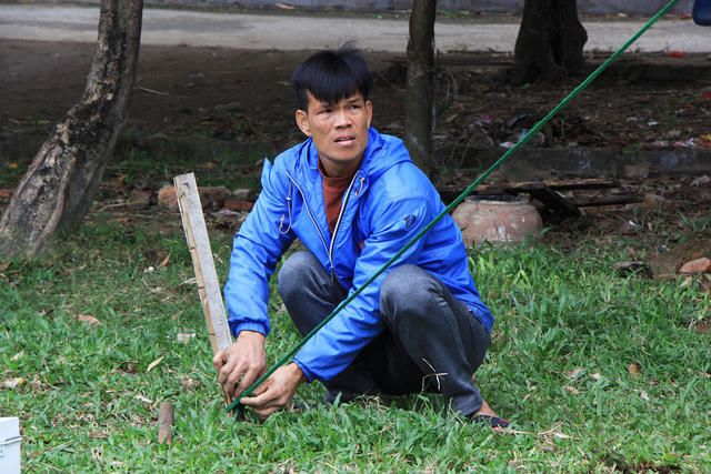 Dựng rạp, mổ lợn xem chung kết AFF cup tại nhà Văn Đức, Quang Hải