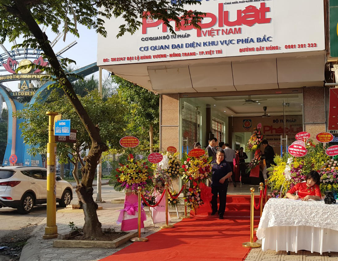 VPĐD khu vực phía Bắc Báo Pháp luật Việt Nam chính thức ra mắt và chung tay xoá nghèo pháp luật