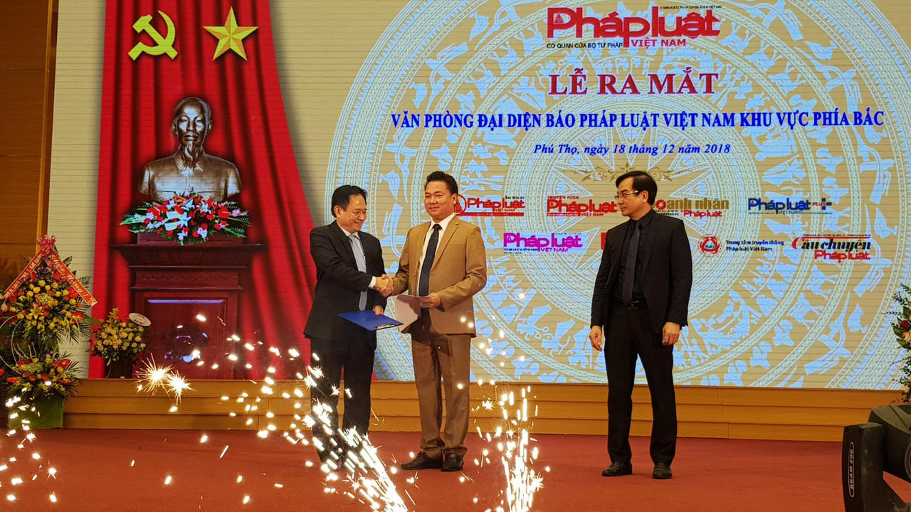 VPĐD khu vực phía Bắc Báo Pháp luật Việt Nam chính thức ra mắt và chung tay xoá nghèo pháp luật
