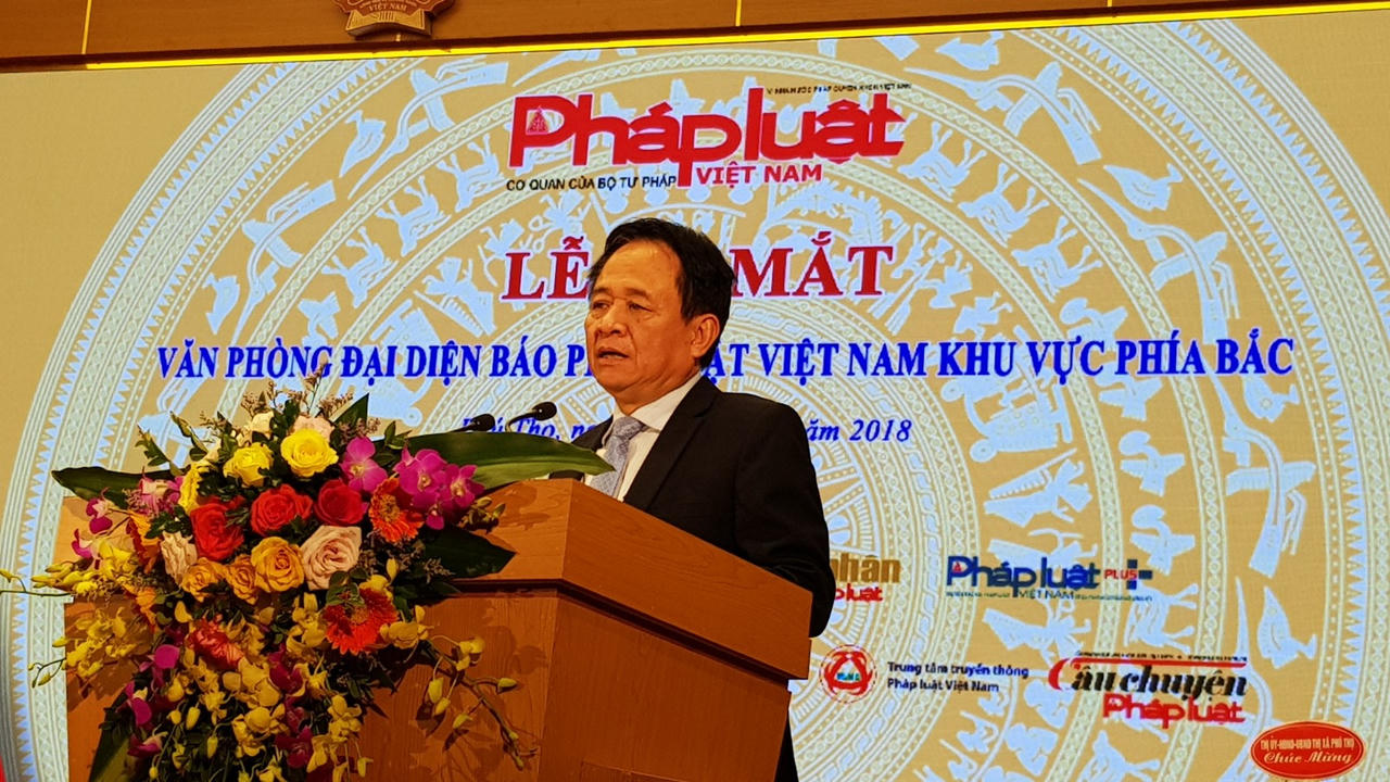 VPĐD khu vực phía Bắc Báo Pháp luật Việt Nam chính thức ra mắt và chung tay xoá nghèo pháp luật