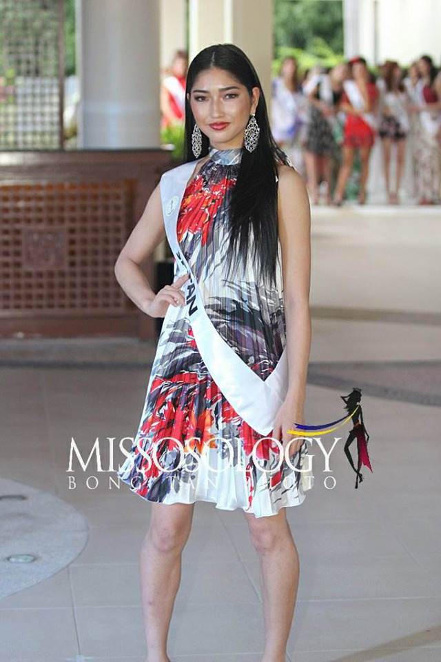 Đọ nhan sắc của Ngân Anh với thí sinh của cuộc thi Hoa hậu liên lục địa 2018 - Ảnh 21.