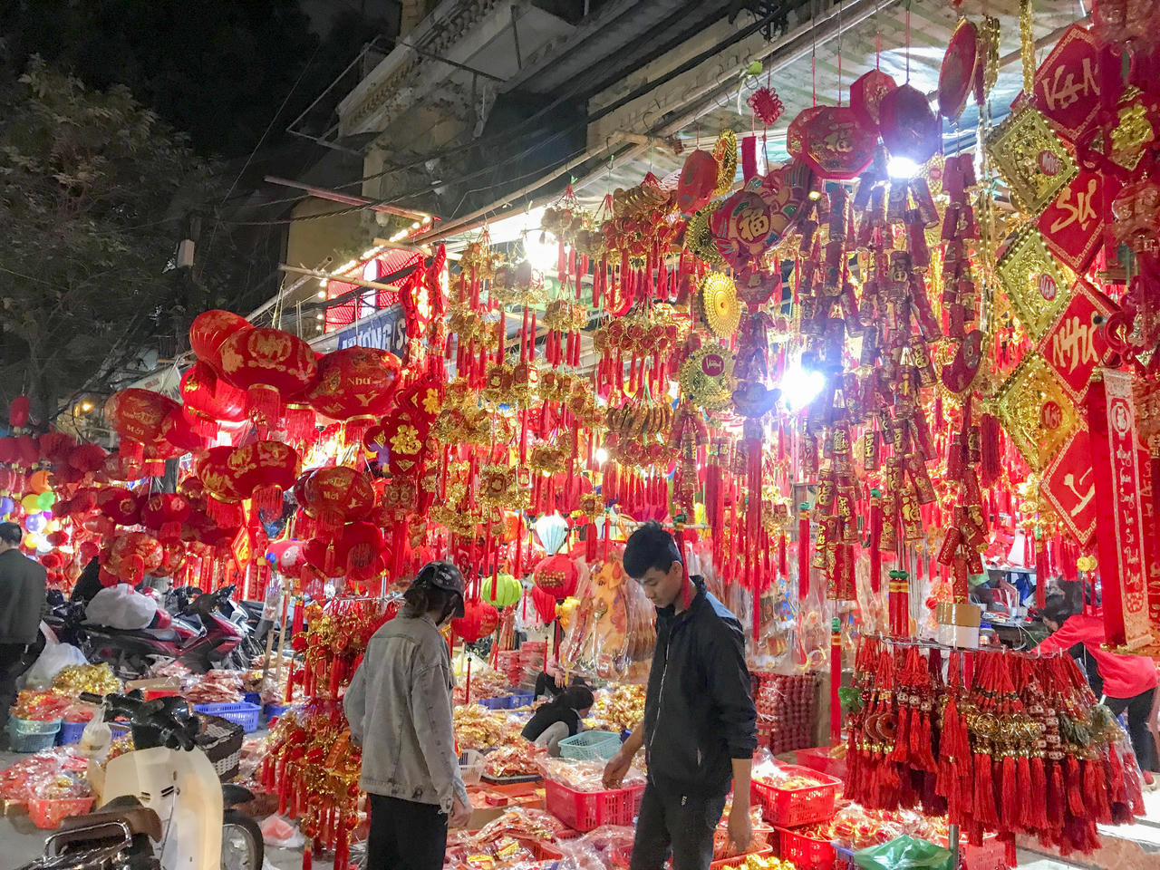 Người Hà Nội nhộn nhịp sắm Tết sớm