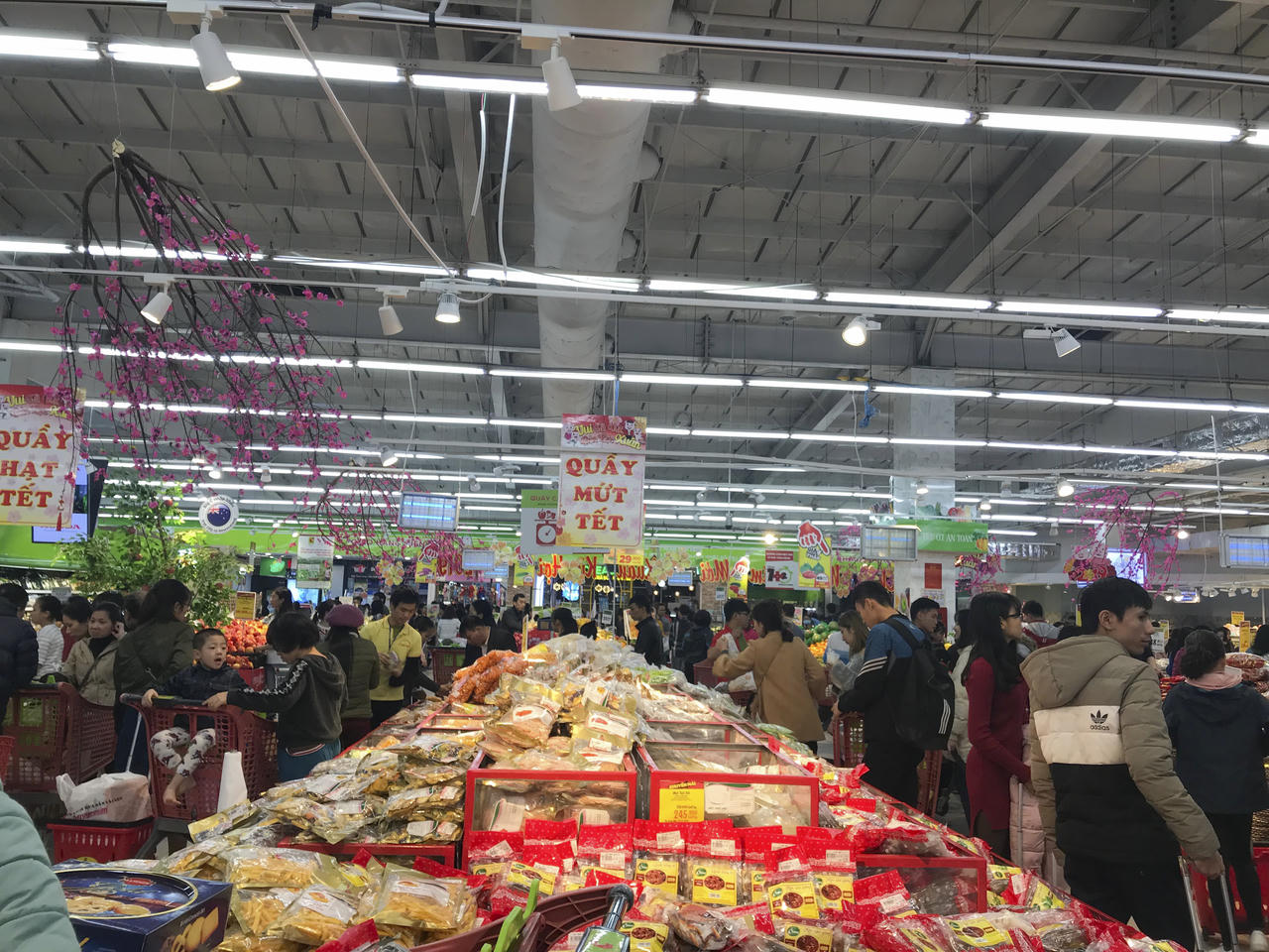 Người Hà Nội nhộn nhịp sắm Tết sớm