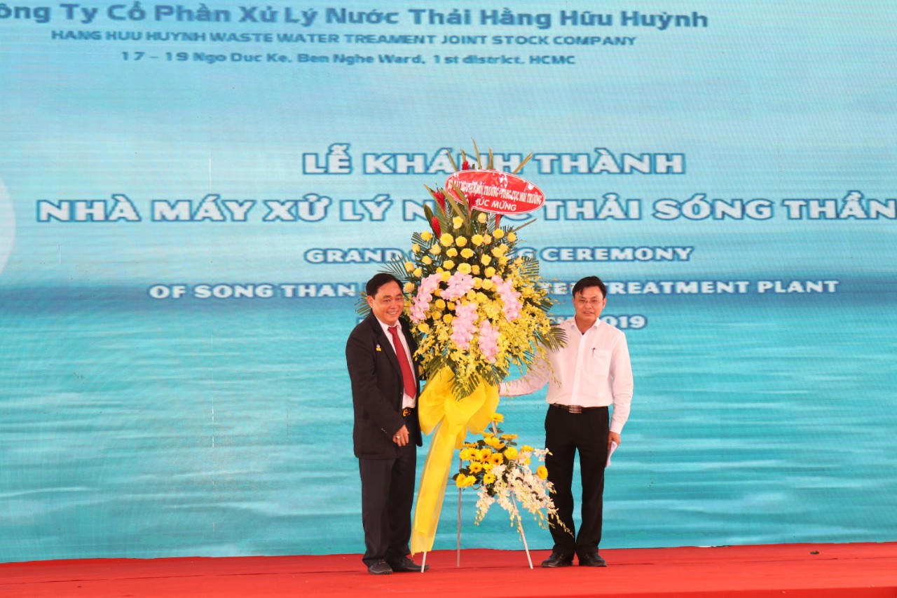 Khánh thành nhà máy xử lý nước thải KCN Sóng Thần 2: Niềm vui chung của mọi người, mọi nhà