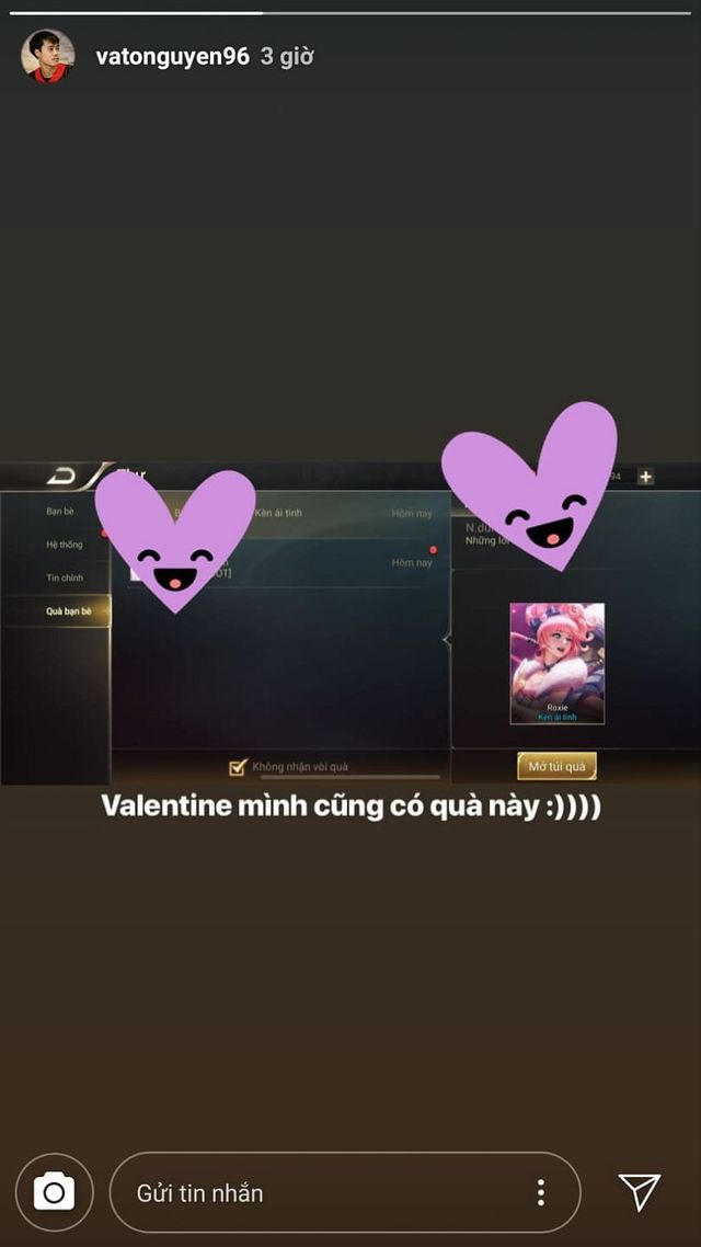 Dàn bạn gái tuyển U23 Việt Nam hào hứng khoe quà được tặng ngày Valentine - 6