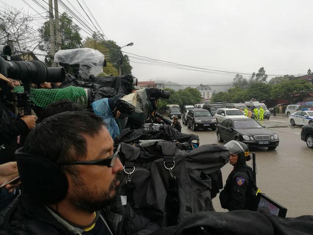 Đội an ninh Triều Tiên tới ga Đồng Đăng - 3