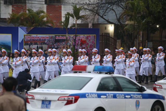 Đội an ninh Triều Tiên tới ga Đồng Đăng - 11