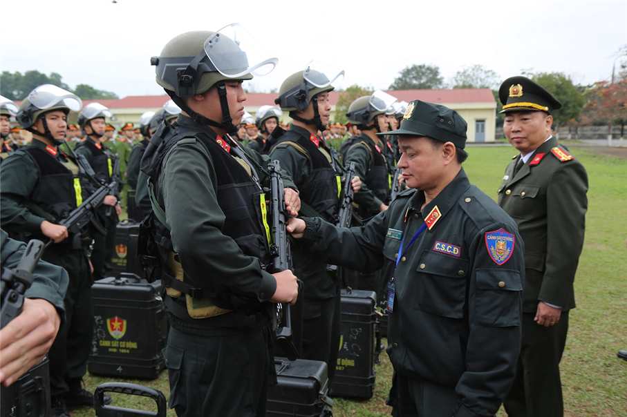 100% cảnh sát cơ động sẵn sàng bảo vệ Hội nghị Thượng đỉnh Triều - Mỹ