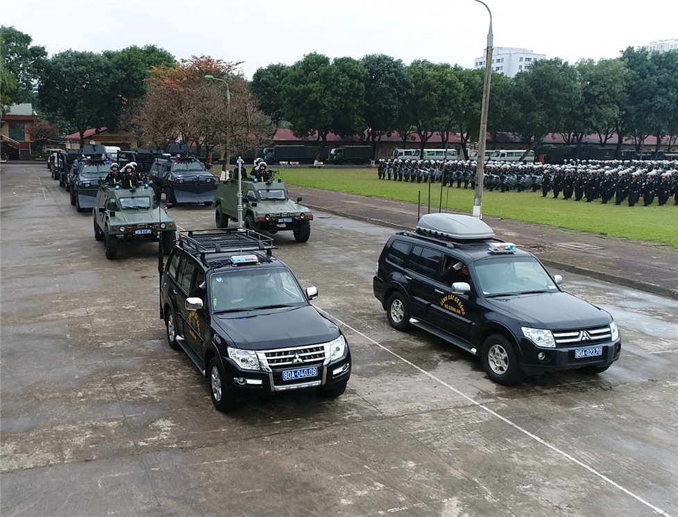 100% cảnh sát cơ động sẵn sàng bảo vệ Hội nghị Thượng đỉnh Triều - Mỹ