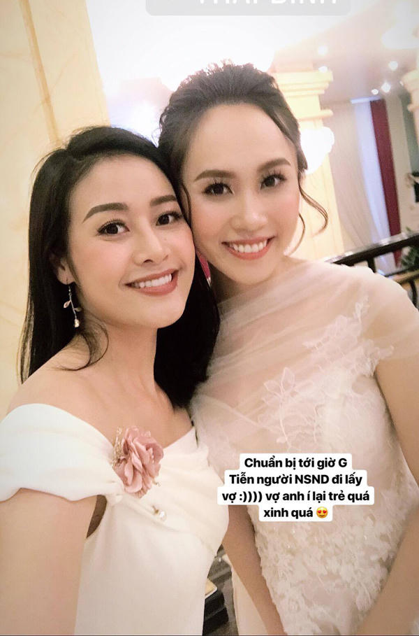 NSND Trung Hiếu và vợ kém 19 tuổi làm tiệc cưới tại quê nhà Thái Bình - 2