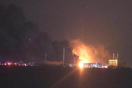 Nổ nhà máy hóa chất ở Trung Quốc, ít nhất 47 người chết - Ảnh 1.