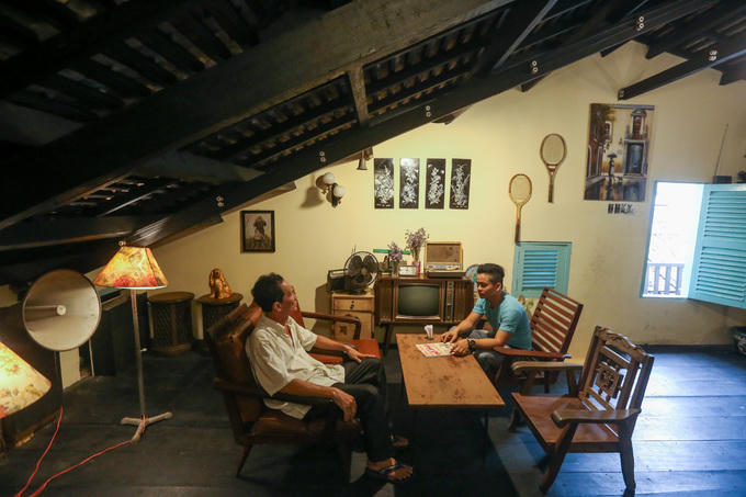 Hầm chứa vũ khí của biệt động trong quán cà phê ở Sài Gòn