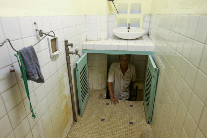 Hầm chứa vũ khí của biệt động trong quán cà phê ở Sài Gòn