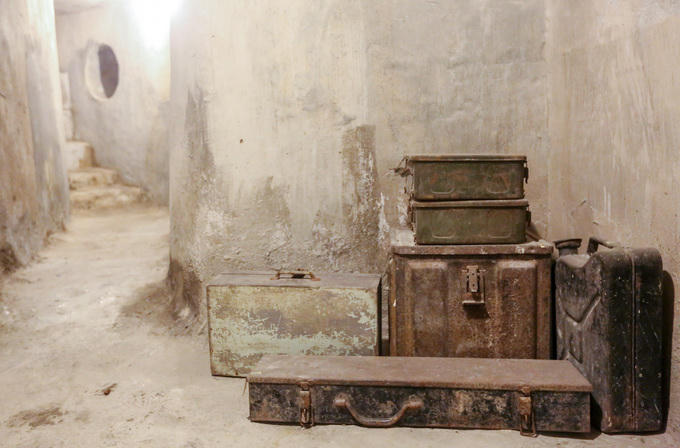 Hầm chứa vũ khí của biệt động trong quán cà phê ở Sài Gòn