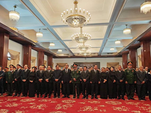 Tiễn biệt nguyên Chủ tịch nước, Đại tướng Lê Đức Anh 