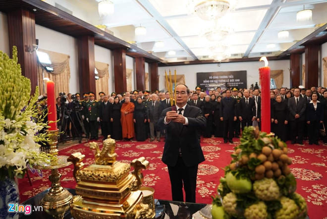 Tiễn biệt nguyên Chủ tịch nước, Đại tướng Lê Đức Anh 