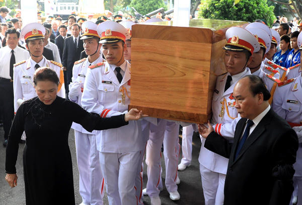 Nguyên Chủ tịch nước, Đại tướng Lê Đức Anh về nơi an nghỉ cuối cùng