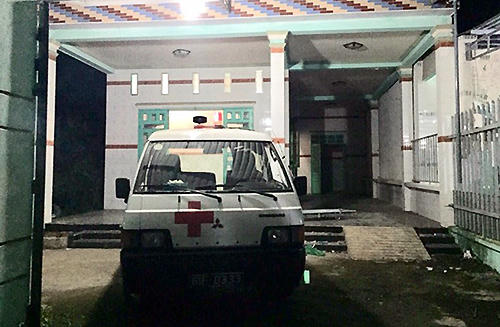 Căn nhà phát hiện sự việc. Ảnh: Nguyệt Triều.