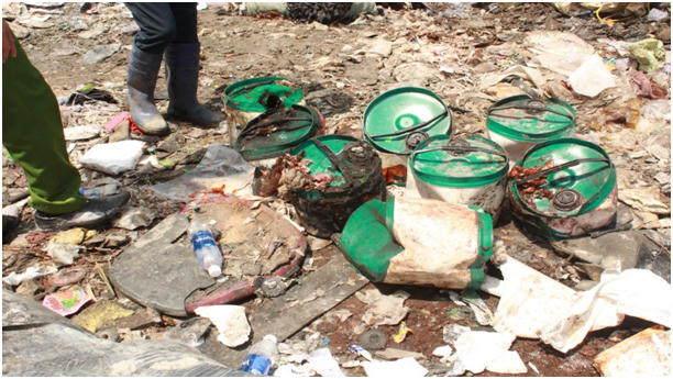 Phát hiện 'vật thể lạ' trong khu xử lý rác thải do Công ty nước ngoài quản lý