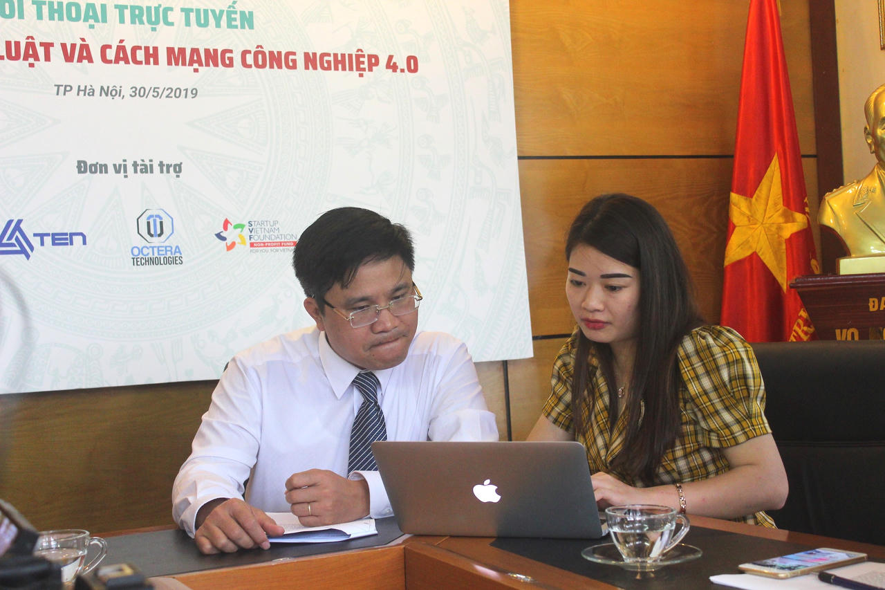 Đối thoại trực tuyến về những vấn đề pháp lý đặt ra cho Việt Nam thời 4.0