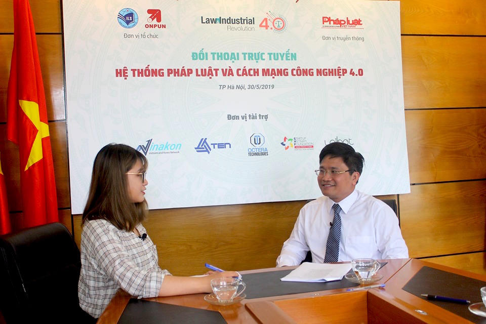 Đối thoại trực tuyến về những vấn đề pháp lý đặt ra cho Việt Nam thời 4.0