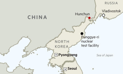 Vị trí thành phố Hồn Xuân. Đồ họa:FT.