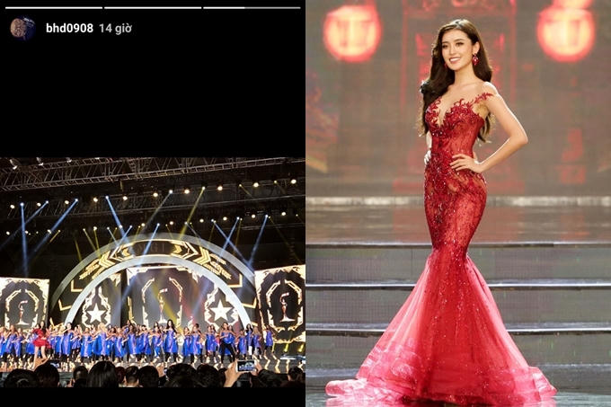 Sau khi chia tay Tú Anh, Dương Bảo Hưng vướng tin đồn hẹn hò Á hậu Huyền My khi có mặt Phú Quốc cổ vũ người đẹp thi Miss Grand 2017.