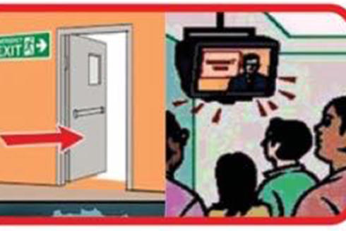 Công an hướng dẫn cách thoát nạn khi cháy chung cư cao tầng