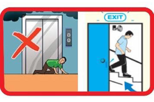 Công an hướng dẫn cách thoát nạn khi cháy chung cư cao tầng