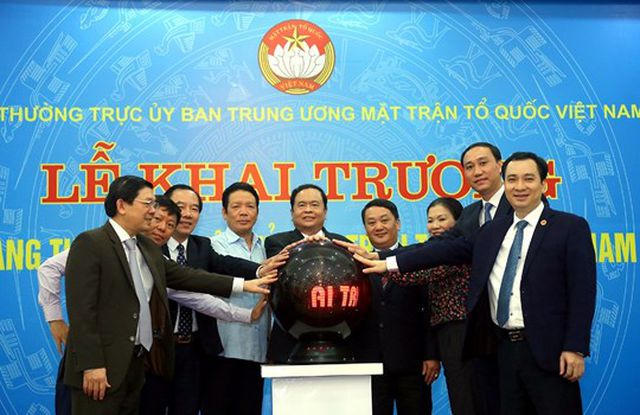 Khai trương Trang thông tin điện tử mới Mặt trận Tổ quốc Việt Nam - 1