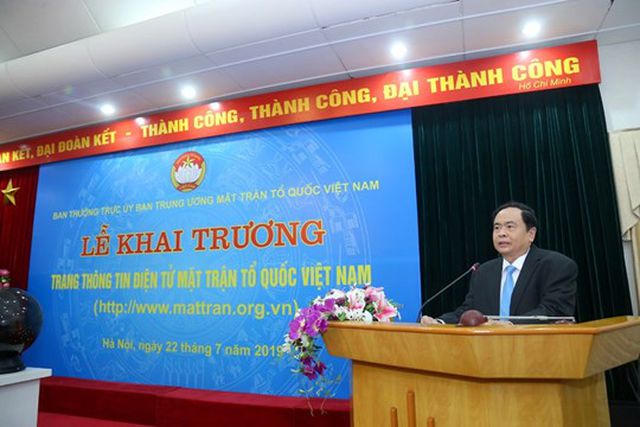 Khai trương Trang thông tin điện tử mới Mặt trận Tổ quốc Việt Nam - 3