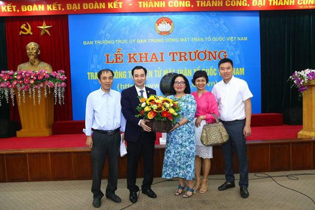 Khai trương Trang thông tin điện tử mới Mặt trận Tổ quốc Việt Nam - 6
