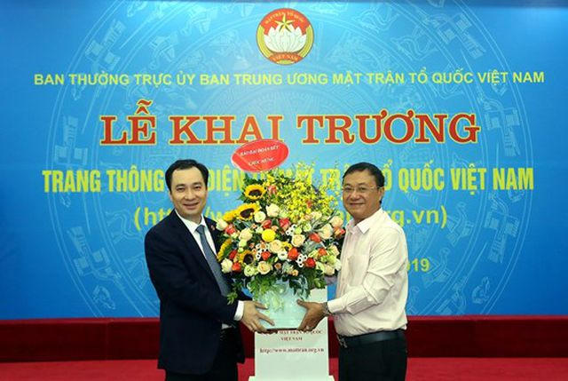 Khai trương Trang thông tin điện tử mới Mặt trận Tổ quốc Việt Nam - 7