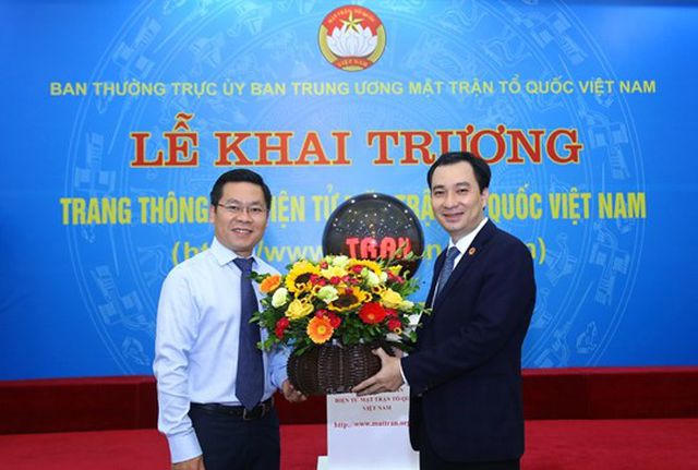 Khai trương Trang thông tin điện tử mới Mặt trận Tổ quốc Việt Nam - 8