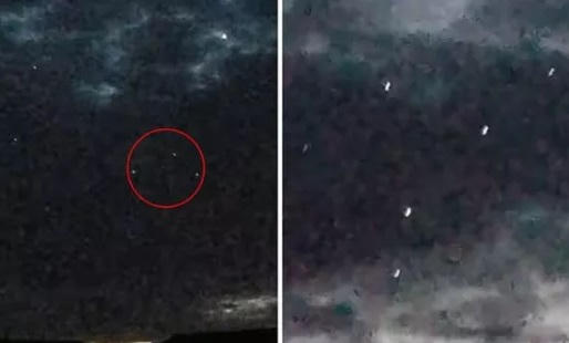 hang chuc ufo bi an phat sang tren troi, quan chuc my phan ung "la" hinh anh 1