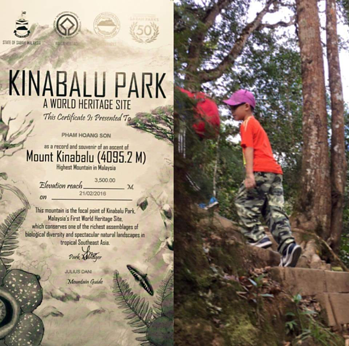 Hoàng Sơn từng vượt qua thử thách trong điều kiện khắc nghiệt khi tham gia leo núi.