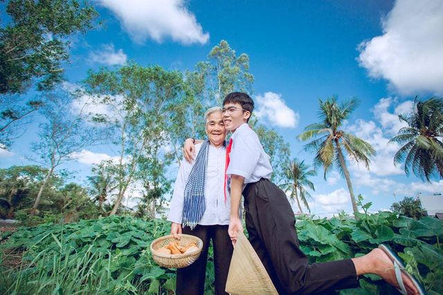 Câu chuyện xúc động phía sau bộ ảnh bà nội 89 tuổi mặc váy cưới - 10