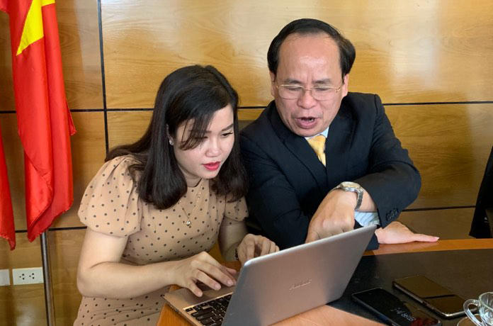 Đối thoại trực tuyến về bồi thường, giải phóng mặt bằng thu hút các dự án đầu tư ở Vĩnh Phúc 