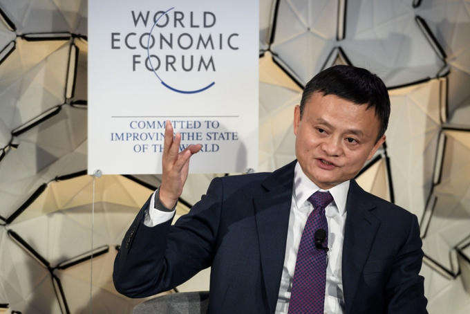 Jack Ma sẽ nghỉ hưu vào sinh nhật lần thứ 55. Ảnh: AFP.