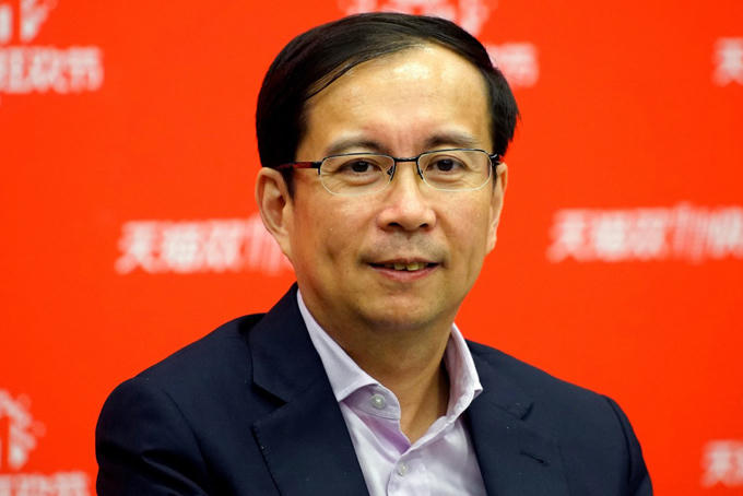 Daniel Zhang, người sẽ thay thế vị trí chủ tịch Alibaba của Jack Ma. Ảnh: Reuters.