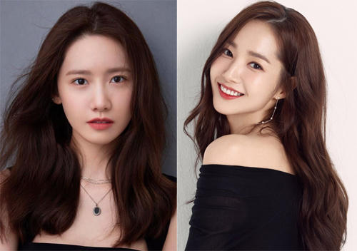 Các người đẹp Yoona, Park Min Young. Ảnh: News1.