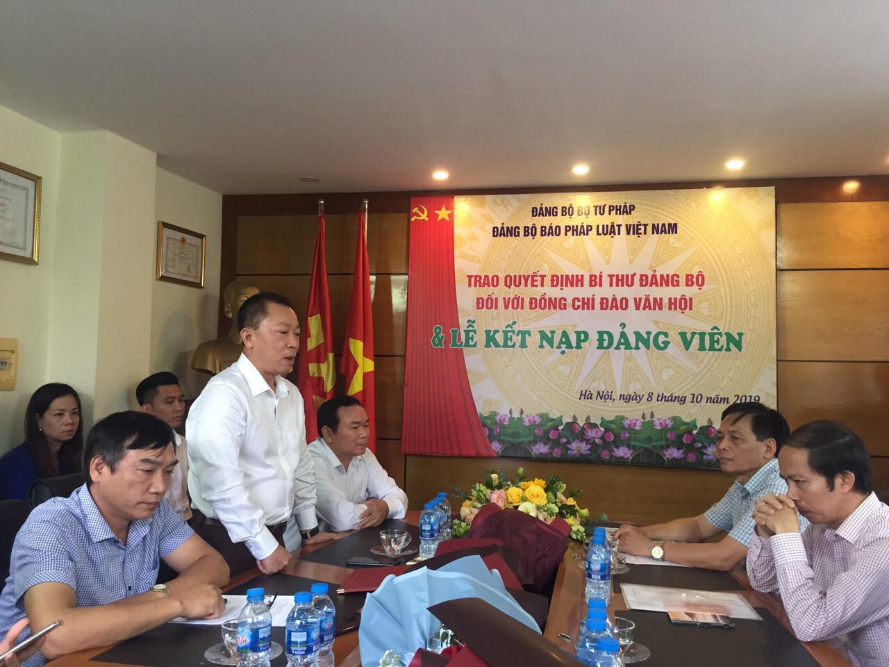 Tiến sỹ, Tổng biên tập Đào Văn Hội đảm nhiệm Bí thư Đảng ủy Báo Pháp luật Việt Nam