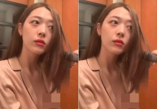 Sulli thường xuyên thả rông ngực và phản ứng quá khích.